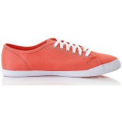 Le Coq Sportif Deauville Lp Wn Orange - Chaussures Baskets Basses Femme Vendre Alsace